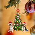 thumbnail image 1 of Fiudx Adorno para Árbol de Navidad, Acrílico, Duradero y Resistente a La Decoloración, Ideal para Colgar En El Hogar y El Coche, Fácil de Colgar, Ideal para Fiestas Navideñas, 8 Cm., 1 of 6