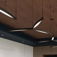 thumbnail image 5 of Sonneman 22QKCT01120PHA Ola 3 Light 55" Wide Led Chandelier - Black, 5 of 7