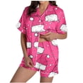 thumbnail image 2 of Elvqul Christmas Pajamas for Women Loungewear Ugly Sleepwear Ladies Pajamas Trendy, 2 of 5