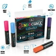 Jumbo Liquid Chalk Markers Square Tip Bold Color Chalk Board Marker
