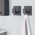 thumbnail image 4 of Ganchos adhesivos para toallas VAEHOLD, ganchos de pared resistentes, paquete de 4, 4 of 8