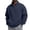 9# Navy, variant on Mens Quarter Zip Pullover Mock Neck Sweaters Men Golf Sweatshirt Silky Sheen Soft Fabric, Long Sleeve Pullover, Stretch, Lightweight, Wrinkle-Free Loose Fit, Collared, Casual Travel Golf