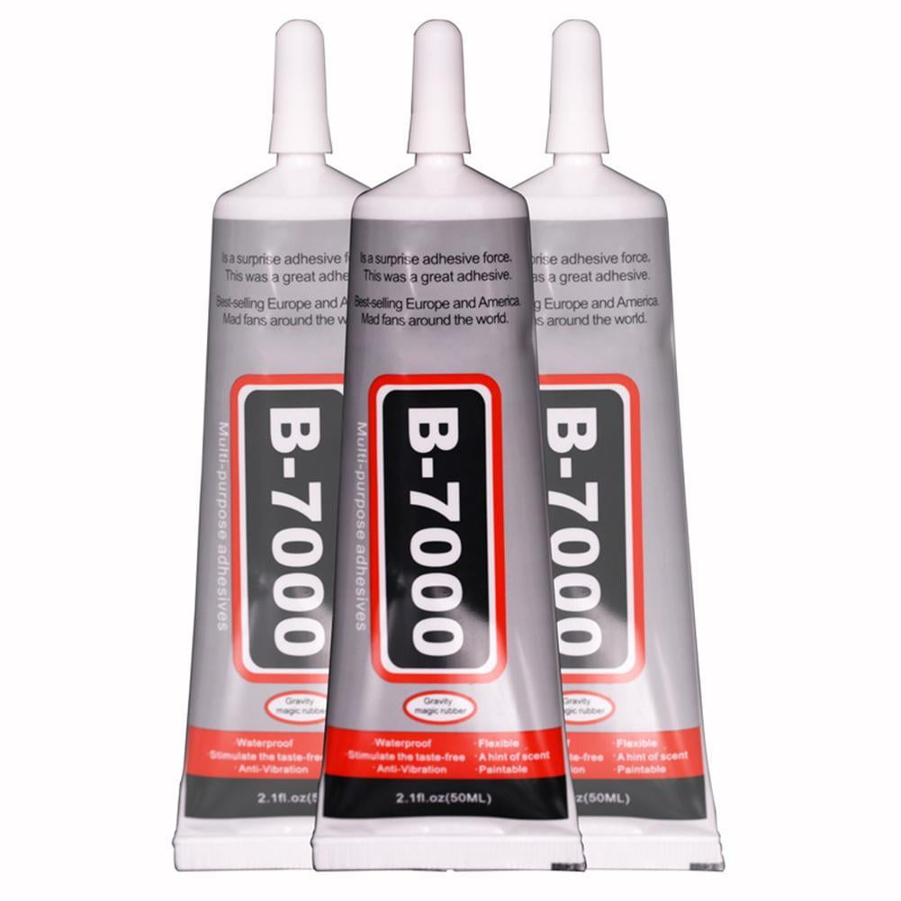 BASHI B-7000 Clear Industrial Hardware Adhesive 1 fl. oz. for Phone Frame, Jewelry