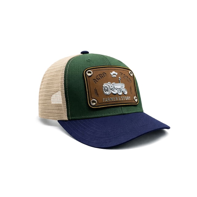 KNITE Gorra Farmer Agro Cafe Trucker Hombre Ajustable Tractor Estilo Rancher