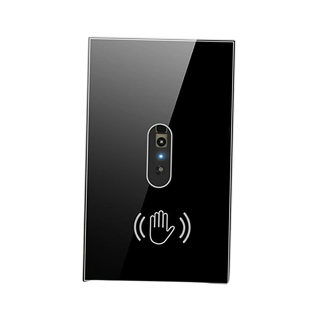 Interruptor de lámpara de panel de templado, Interruptores de lámpara con sensor de infrarrojos, Interruptores de lámpara de pared no táctiles, Zulema interruptor inteligente