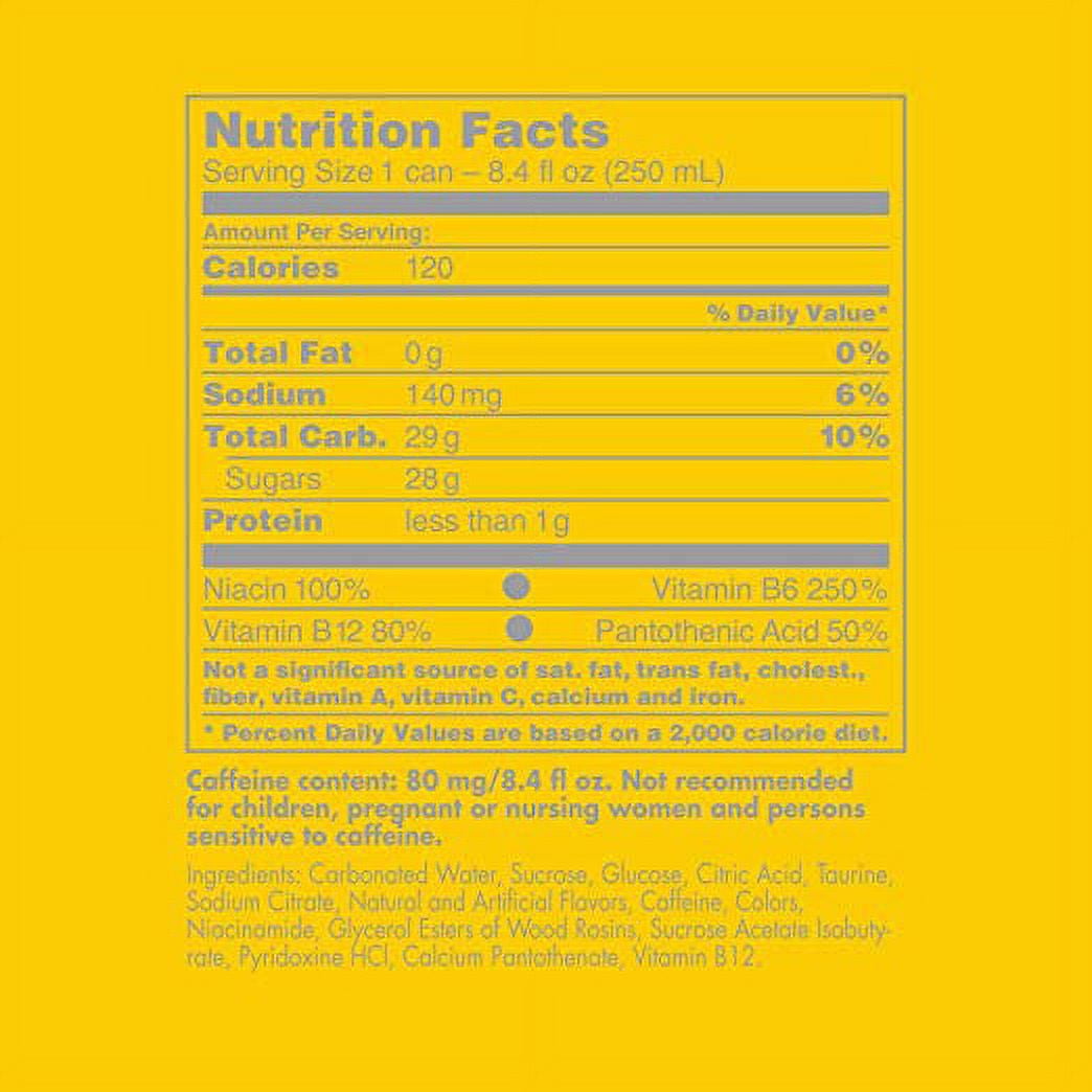 (24 Cans) Red Bull Energy Drink, Tropical, 8.4 Fl Oz, Yellow Edition (2 Packs of 12)