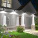 thumbnail image 2 of Luces solares para canalones ROSHWEY, 200 lm, 18 LED para exteriores, paquete de 4, 2 of 6
