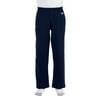 Unisex Youth Double Dry Action Fleece Open Bottom Pant, Navy - XL