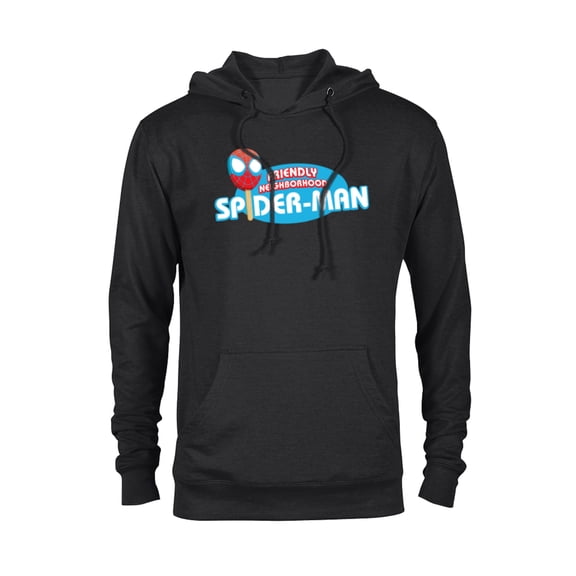 Marvel Eat the Universe Spider-Man Popsicle - Pullover Hoodie for Adults - Customized-Black