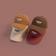 thumbnail image 2 of Gorra de béisbol bordada, sombrero informal de color sólido para papá, sombrero para el sol ajustable transpirable para uso diario de mujeres, 2 of 4
