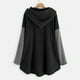 thumbnail image 4 of Puntoco Tops de abrigo con capucha de manga larga y bolsillos casuales de talla grande para mujer Puntoco Puntoco-1, 4 of 4