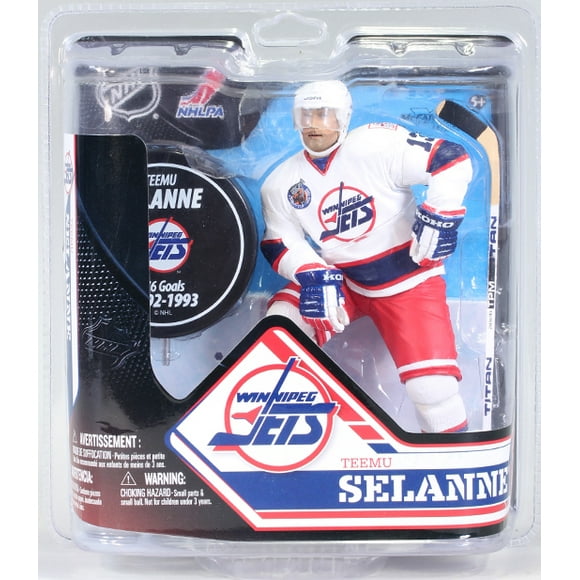 NHL Hockey Figurine Statique 6 Pouces Série 32 - Temu Selanne Maillot Blanc
