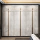 thumbnail image 3 of Light luxury glass door wardrobe, household bedroom, modern and simple wooden flat open wardrobe, 345668 door large wardrobe My Lux Decor Round, 3 of 5