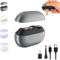 thumbnail image 1 of Vueeze EasyclipsSmart Nail Clipper,glosrity Automatic Electric Nail File,3 in 1 Electric Nail Trimmer and File,with Storage & Light for Seniors Thick Toenails,Rechargeable, 1 of 7