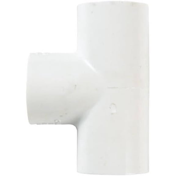 Charlotte Pipe Schedule 40 1/2 in. Slip x 1/2 in. Dia. Slip PVC Tee