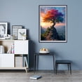 thumbnail image 7 of Diamond Art Kit for Adults, Majestic Multicolored Tree Cliff Sunset Diamond Painting for Adults Beginners, DIY Diamond Art Painting Kits, 5D Diamond Painting Crafts for Home Decor 12x16 Frameless, 7 of 7