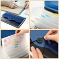 thumbnail image 3 of Luxshiny Bolsa Organizadora Para Recibos Y Documentos En Azul Con Y Material Resistente, 3 of 8