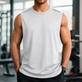 thumbnail image 5 of UAYOTSE Men's Quick Drying Mesh Thin Breathable Sweat Wicking Loose Fitting Sports Tank Top,Sizes 3XL, 5 of 9