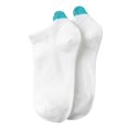 thumbnail image 2 of Eoperou 1 Pair Non-slip Elastic Low-tube Ankle Socks Cute Heart Stitching Girl Short Socks, 2 of 8