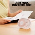 thumbnail image 6 of Ankereame Flowing Warm Light Bluetooth 5.3 Speaker, Wireless Subwoofer, Long Battery Life (6-10hrs), Pink Desktop Speaker for Home/Office/Party, 6 of 8