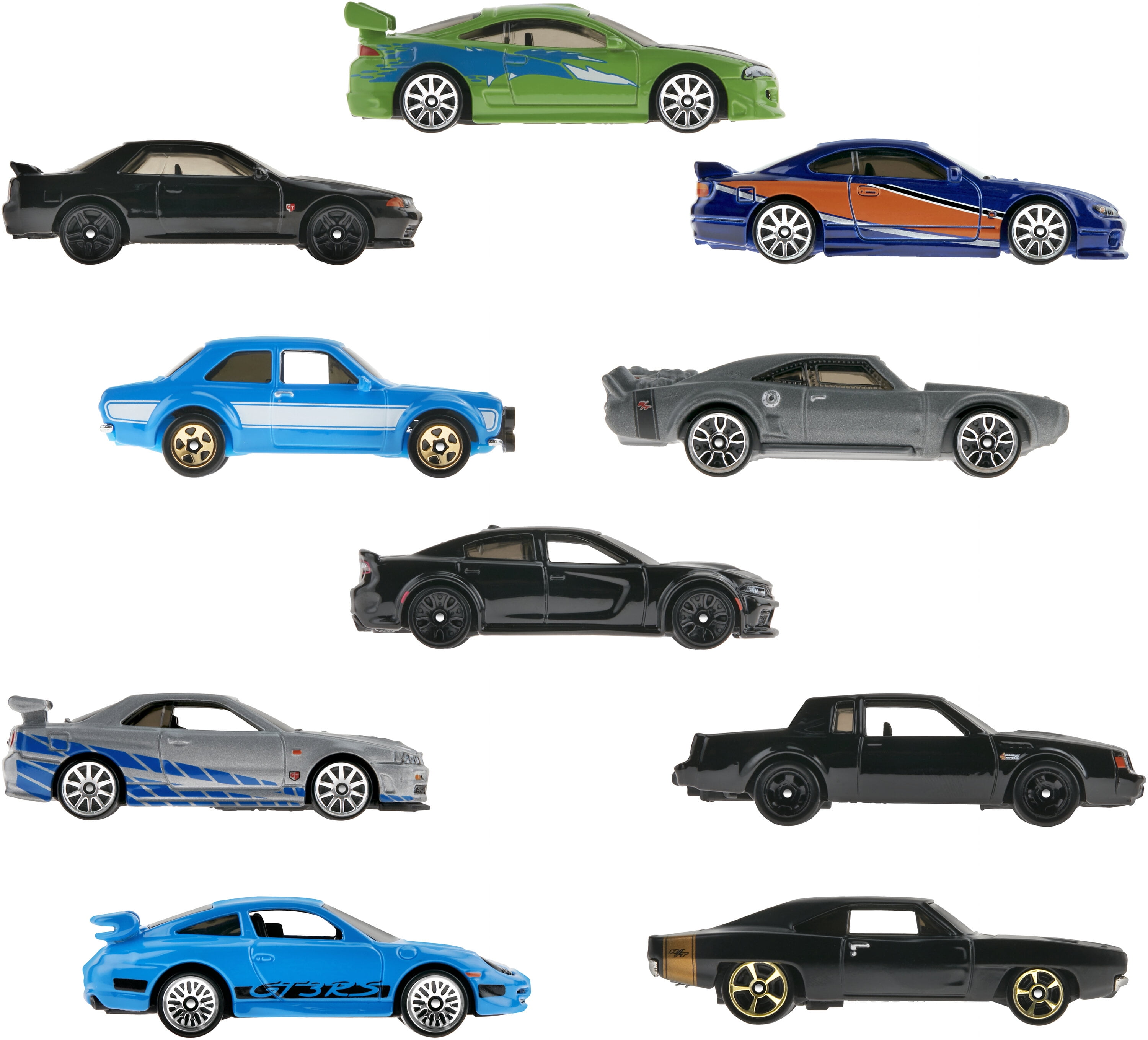  Hot Wheels Fast & Furious Prem Bundle 1 Vehicle : Toys & Games