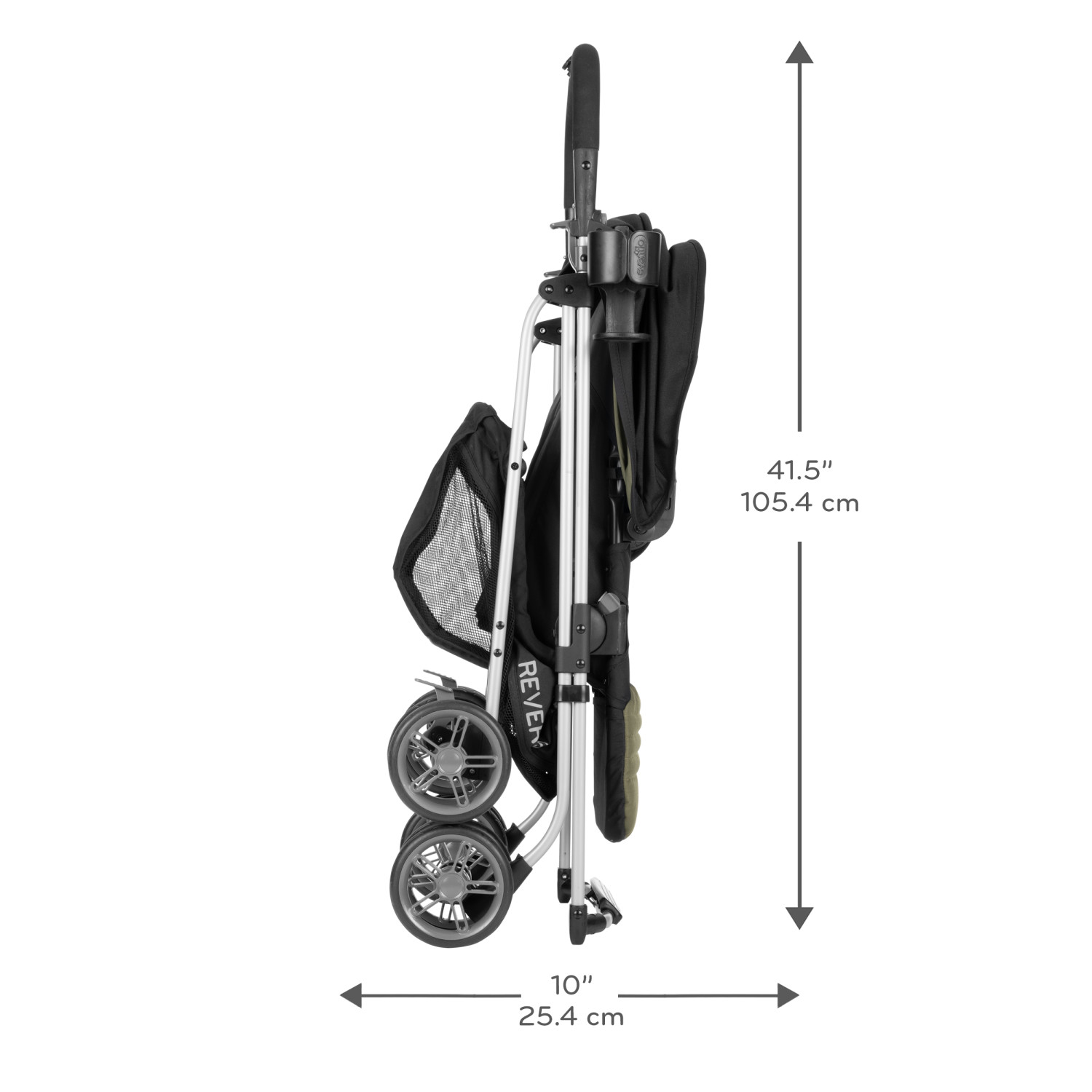 Evenflo Reversi Reversible Stroller, Lightweight, Green/Black photo 6