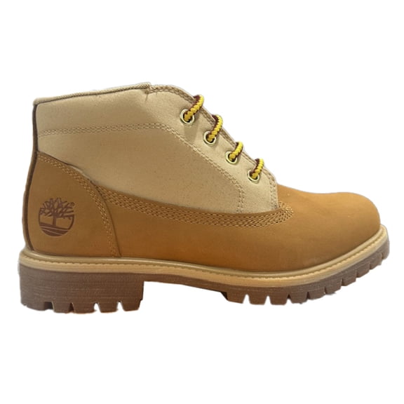 Men's Timberland Premium Mid Lace Chukka Boot Wheat Nubuck W Natural (TB0A431H AES) - 8