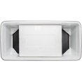 thumbnail image 4 of 87.5*91*38.5cm 80QT Rectangular Plastic Box Iron Foot Tube Refrigeration and Insulation Cart, 4 of 17