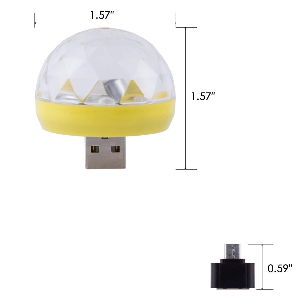 LBECLEY Japanese Smart Home Gadgets Xmas Lamp Disco Mini Party Usb