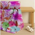 thumbnail image 4 of Soimoi Cotton Cambric Fabric Flower Watercolor Print Fabric by Yard 56 Inch Wide, 4 of 7