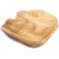 thumbnail image 1 of Cuenco de madera para servir ensalada de frutas Cuencos de raíz tallados a mano Sala de estar Madera real Caramelo 25-29 cm, 1 of 4