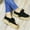 Black, variant on AXXD Medium Women Shoes Casual Fall&Winter Running Daily Mom Flats Shoes Slip Resistant Shoes For Clearence