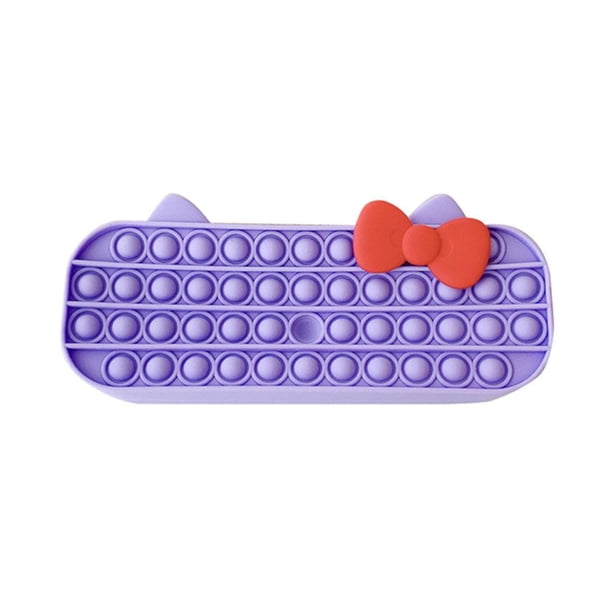 Lápices De Juguete Con Burbujas De Empuje, Juguetes Para Aliviar El Estrés Sensorial De Silicona, Bolsa Estacionaria, Juguetes Antiestrés Para Niños, Regalos Para Niños matsuzay HA039998-06
