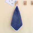 thumbnail image 1 of Nvzi Toallas de 6 piezas de 11,81 x 11,81 pulgadas, las toallas de mano se pueden colgar con toallas cuadradas, toallas ligeras de secado rápido para su baño (azul grisáceo), 1 of 5