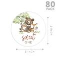 thumbnail image 5 of Koyal Wholesale 2" Birthday Woodland Animals Cupcake Toppers DIY, Sweet One Rustic Theme for Kids Party Decor, 20-Pk, 5 of 5