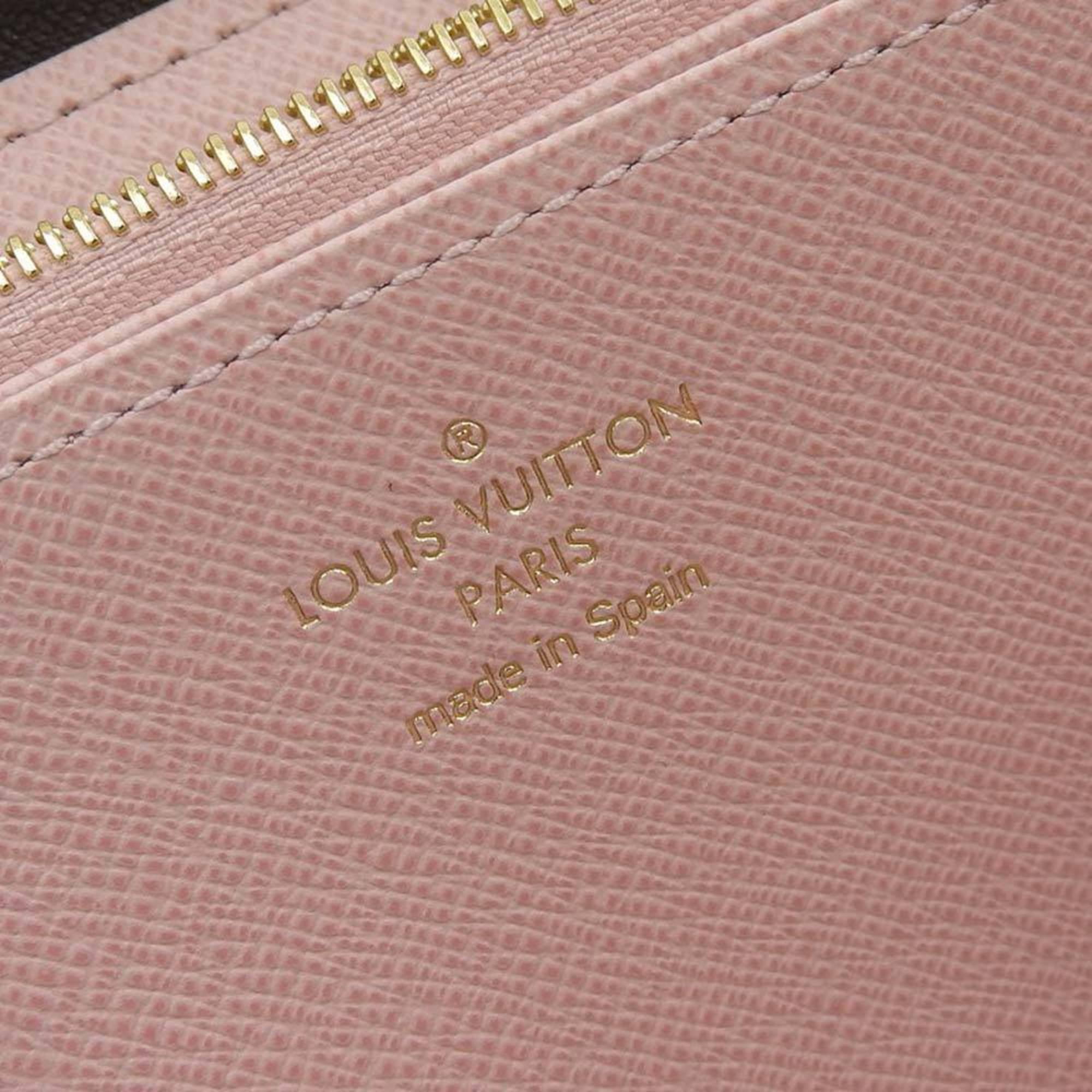 LOUIS VUITTON Damier Ebene Tri-fold Zip Wallet – Collections Couture