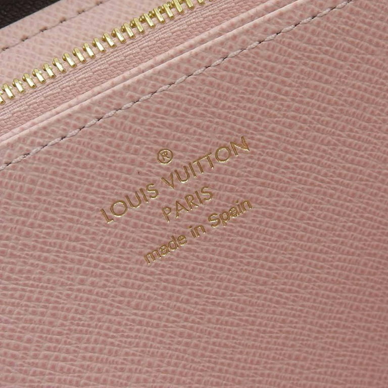 Louis Vuitton Zip Wallet Rose Ballerine
