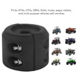thumbnail image 3 of Winch Rope Hook Stopper, Easy Install Rubber Winch Stopper Wide Application Bouncing Prevention High Strength  For ATV UTVs ORVs SUV, 3 of 8
