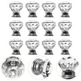 thumbnail image 4 of Hemoton 12 Pcs Crystal Knobs Glass Crystal Drawer Knobs Cabinet Handle Home Decor Parts, 4 of 6