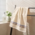 thumbnail image 5 of Mecorevxz Bath Towel Soft and Absorbent Bath Towel Fast Dry Hand Towel Ideal for Bathrooms Kitchens and Gyms,13.3x29.1inch(Beige), 5 of 8