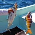 thumbnail image 4 of Multi-Jointed Swimbait Fishing Lure with Realistic Action and Rattle, Lifelike Hard Bait for Bass Trout Walleye, Freshwater Saltwater Game Fish, 4 of 7