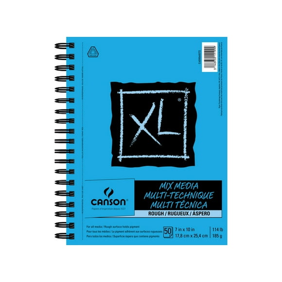 DIXON TIC/ CANSON 400068372 TG Mélange Brut 50SH Fil Latéral 7X10