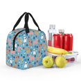 thumbnail image 3 of Kdxio Cute Dog Print Insulated Lunch Bag,Reusable Tote Lunch Box for Women Men,Leakproof Cooler Lunch Bags for Work Office Travel Picnic, 3 of 6