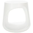 thumbnail image 2 of SAFAVIEH Vikki Outdoor Patio Concrete Accent Stool, Ivory, 2 of 10