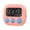 Pink, variant on Multi-Function Electronic Timer - Timer for Hamburgers - Digital Timers Big LCD Display Switch Countdown Timer for Break Time - Cooking,Gym - Meeting - Classroom - Purple