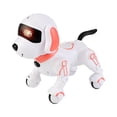 thumbnail image 4 of Control remoto Perro Robot programación cachorro robótico RC juguetes hacia atrás imita animales cachorro inteligente para niños 5 6 7 8 9 10 11 12 , Naranja Hugo perros robot rc, 4 of 9
