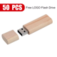 thumbnail image 3 of 50pcs/lot Free Custom Logo Wooden Usb Flash Drive Pen Drive 64gb 32gb 16gb 8gb 4gb Usb 2.0 U Disk Memory Stick for Special Gift, 3 of 5