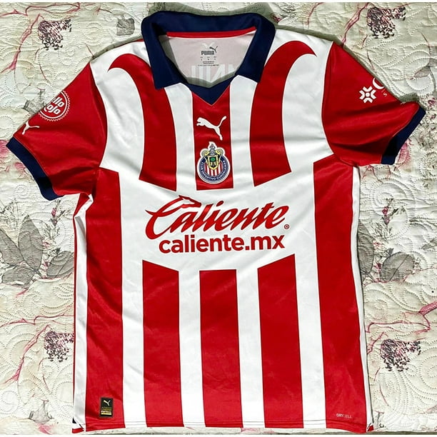 Camiseta De Futbol Para Hombre 2023 24 Chivas Guadalajara Home Jersey Nombre Y Numero Personalizado Bodega Aurrera en linea
