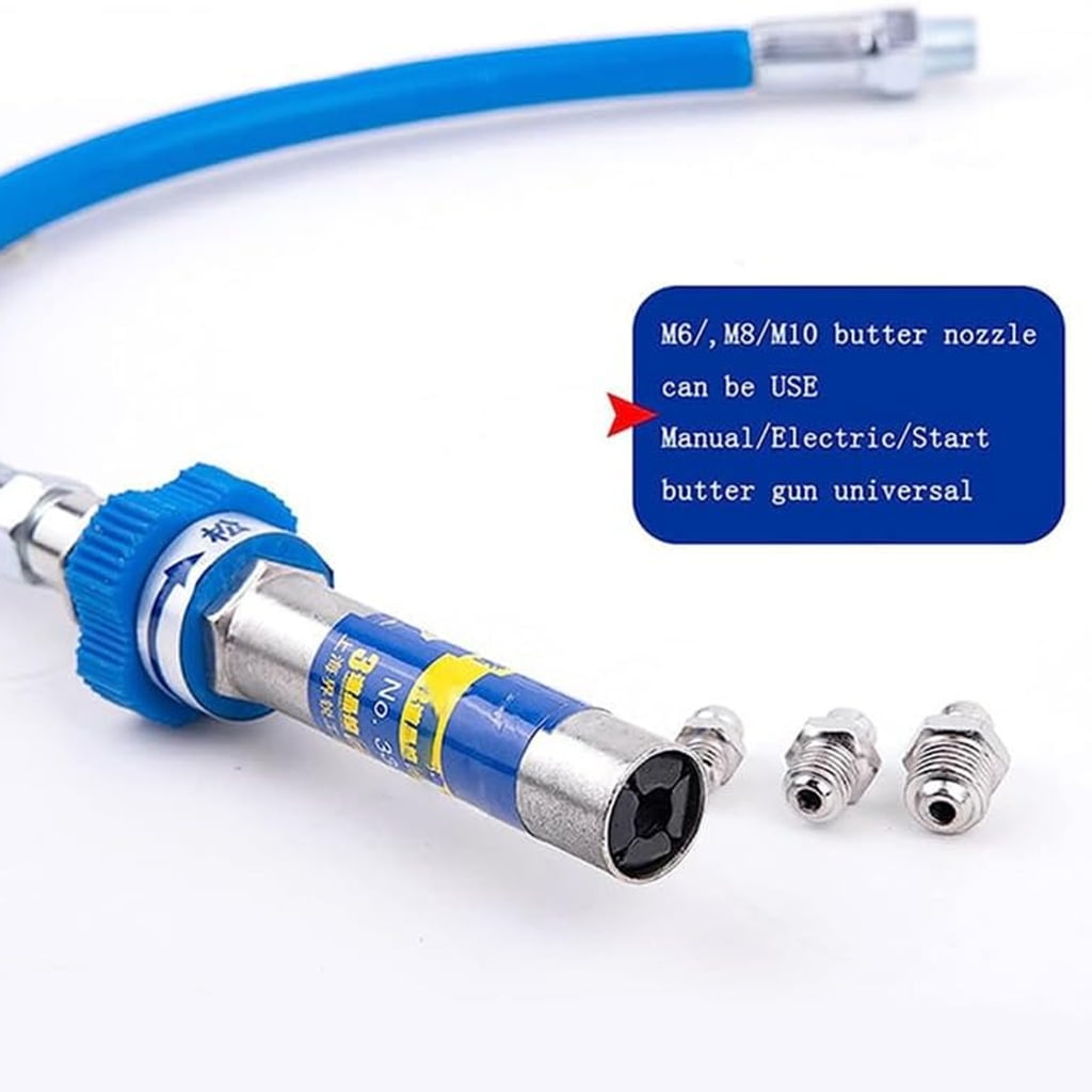 Professional Heavy Duty Grease Coupler Rapid Locking Release Universal Grease Guns Adapter High Pressure Oil Injection