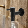 thumbnail image 4 of BRIGHTFUFU Black Stainless Steel Bathtub Faucet Replacement for Daily Use Easy Installation Durable Design, 4 of 8